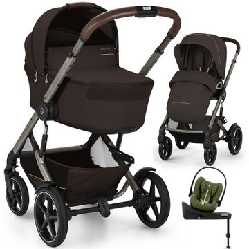 Cybex TALOS S LUX FOLD wózek 4w1 + fotelik Cybex CLOUD G3 i-Size + baza G