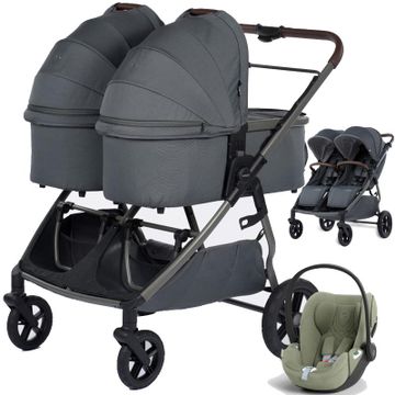 Mast Swiss Design M. TWIN X  wózek 3w1 + Cybex CLOUD T