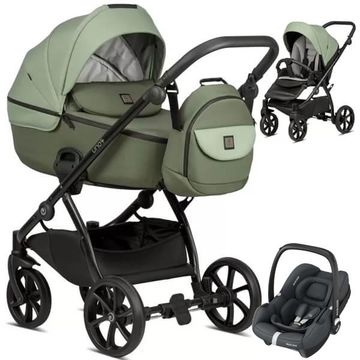 TUTIS UNO 5+ wózek 3w1 z fotelikiem MAXI COSI CABRIO FIX i-SIze