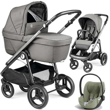 PEG PEREGO VELOCE TC BELVEDERE wózek 3w1 + fotelik Cybex CLOUD T i-Size