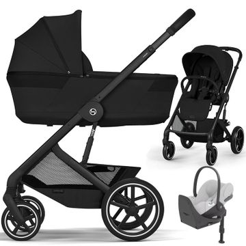Cybex BALIOS S LUX FOLD wózek 4w1 + Cybex CLOUD T PLUS + baza T