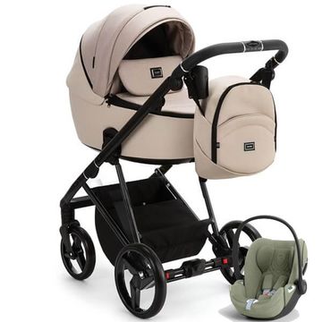 Adamex BLANC LUX wózek 3w1 + Cybex CLOUD T i-Size