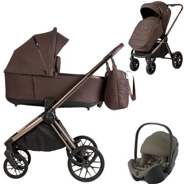 Adamex BIANCO wózek 3w1 + fotelik Britax BABY-SAFE PRO