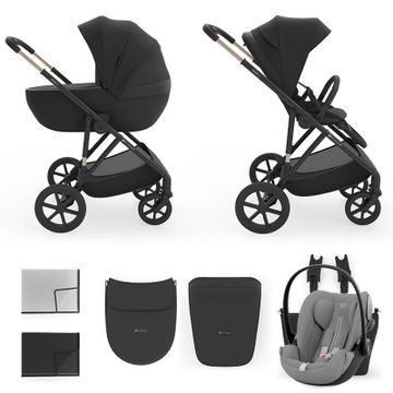 Kinderkraft PRIME 2 wózek 3w1 z fotelikiem Cybex CLOUD G i-Size