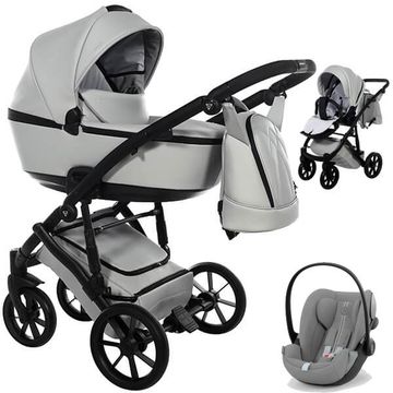 JUNAMA SPACE wózek 3w1 z fotelikiem Cybex CLOUD G i-Size