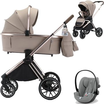 Adamex SPARK wózek 3w1 + fotelik Cybex CLOUD G3 i-Size