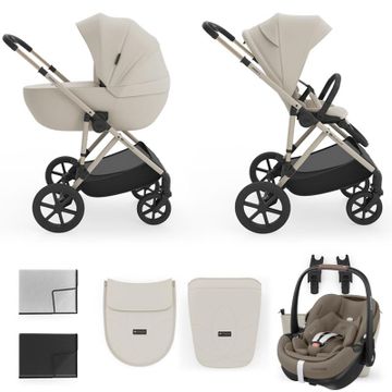 Kinderkraft PRIME 2 wózek 3w1 z fotelikiem Maxi Cosi PEBBLE 360 PRO 2