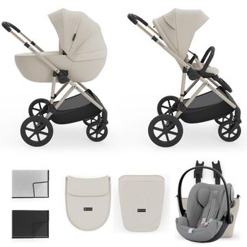 Kinderkraft PRIME 2 wózek 3w1 z fotelikiem Cybex CLOUD G i-Size