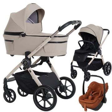 Espiro YOGA wózek 3w1 + fotelik Maxi Cosi PEBBLE SLIDE PRO