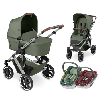 ABC DESIGN SALSA 4 AIR 2024 wózek 3w1 I Maxi Cosi CORAL 360