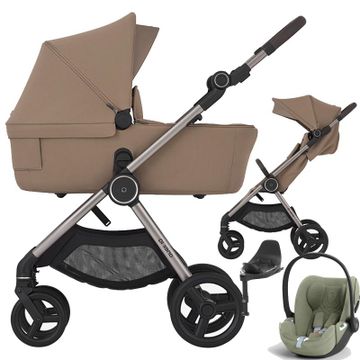 Anex IQ PREMIUM wózek 4w1 + fotelik Cybex CLOUD T i-SIze + baza T