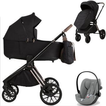 Adamex BIANCO wózek 3w1 + fotelik CYBEX CLOUD G3