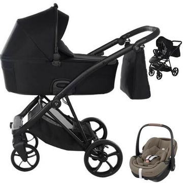 JUNAMA Air V3 wózek dziecięcy 3w1 z fotelikiem Maxi Cosi PEBBLE 360 PRO 2
