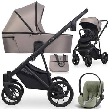 Riko VELAR wózek 3w1 z fotelikiem Cybex CLOUD T i-Size