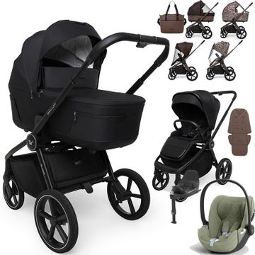 Muuvo FOLD wózek 4w1 + fotelik Cybex CLOUD T + baza T