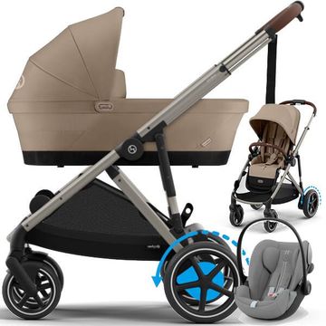CYBEX E-GAZELLE S wózek 3w1 + fotelik Cybex CLOUD G i-Size