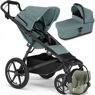 Thule URBAN GLIDE 4 wózek 3w1 + fotelik Cybex CLOUD T i-Size