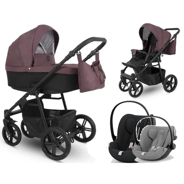 CAMARELO PICCO wózek 3w1 z fotelikiem Cybex CLOUD G i-Size
