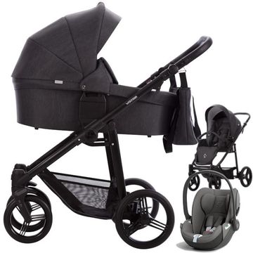 BEBETTO VULCANO wózek 3w1 z fotelikiem CYBEX CLOUD T i-Size