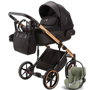 Adamex LUMI AIR SPECIAL EDITION wózek 3w1 + fotelik Cybex CLOUD T i-Size