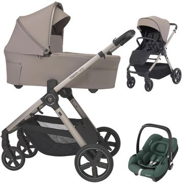 Espiro ONLY 2026 wózek 3w1 z fotelikiem Maxi Cosi CABRIO FIX i-Size