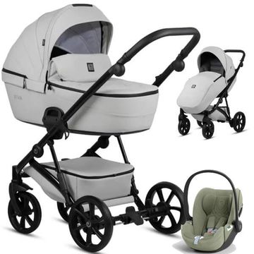TUTIS VIVA 5+ wózek 3w1 + fotelik Cybex CLOUD T i-Size