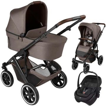 ABC Design SALSA 5 AIR wózek 3w1 + fotelik Maxi Cosi CORAL SLIDE PRO