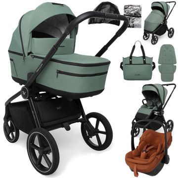 Muuvo FIVE wózek 3w1 + fotelik Maxi Cosi PEBBLE SLIDE PRO