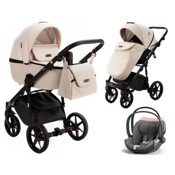 Adamex NOLA Standard wózek 3w1 z fotelikiem Cybex CLOUD T i-Size