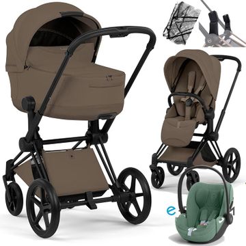 Cybex e-PRIAM 5.0 STYLE wózek 3w1 + fotelik Cybex CLOUD T i-Size