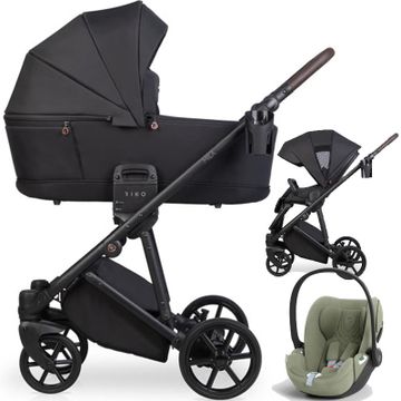 Riko MILA wózek 3w1 + fotelik Cybex CLOUD T i-Size
