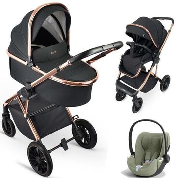 IBEBE PRO wózek 3w1 z fotelikiem Cybex CLOUD T i-Size