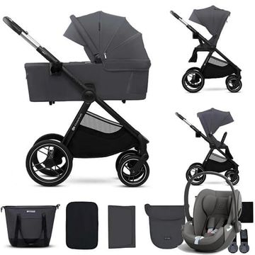 KINDERKRAFT NEA 2 wózek 3w1 | fotelik Cybex Cloud T i-Size