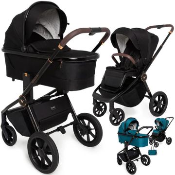 Muuvo QUICK SE 2 wózek 4w1 + fotelik Cybex CLOUD T i-Size + baza T