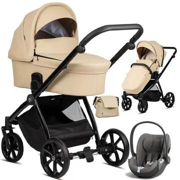 TUTIS MIO wózek dziecięcy 3w1 + fotelik Cybex CLOUD T i-Size