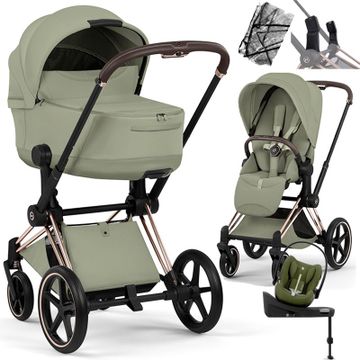 Cybex PRIAM 5.0 STYLE wózek 4w1 + fotelik CLOUD G3 i-Size + Baza G3