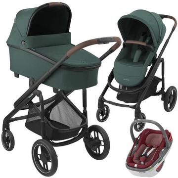 MAXI COSI PLAZA PLUS wózek 3w1 z fotelikiem Maxi Cosi Coral 360
