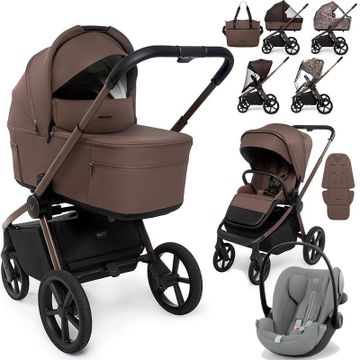 Muuvo FOLD wózek 3w1 + fotelik Cybex CLOUD G3 i-Size