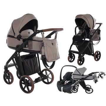 Junama SMART wózek 3w1 z fotelikiem Maxi Cosi PEBBLE 360 PRO 2