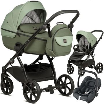 TUTIS UNO 5+ wózek 3w1 z fotelikiem MAXI COSI CABRIO FIX i-SIze