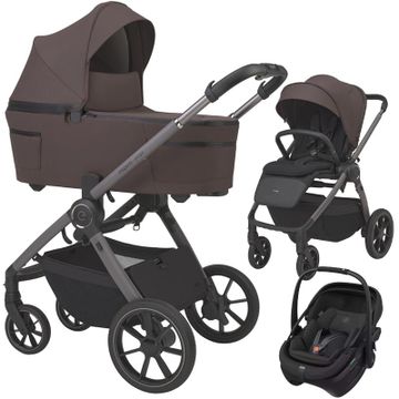 Espiro YOGA wózek 3w1 + fotelik Maxi Cosi CORAL SLIDE PRO