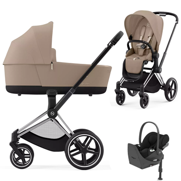 Cybex PRIAM 4.0 wózek 4w1 + fotelik Cybex CLOUD T i-SIze + baza T