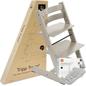 STOKKE TRIPP TRAPP krzesełko do karmienia + Newborn Set