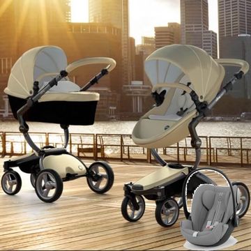 MIMA XARI 4G CHAMPAGNE wózek 3w1 z fotelikiem CYBEX CLOUD T i-Size
