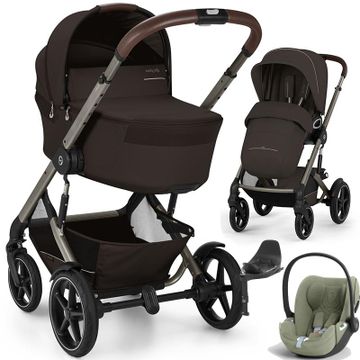Cybex TALOS S LUX FOLD wózek 4w1 + fotelik Cybex CLOUD T PLUS i-Size + baza T