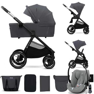 Kinderkraft NEA 2 wózek 3w1 + fotelik Cybex CLOUD G3 i-Size