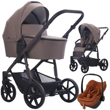 Bebetto VULCANO wózek 3w1 + fotelik Maxi Cosi PEBBLE Slide PRO