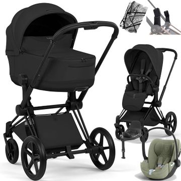 Cybex PRIAM 5.0 STYLE wózek 4w1 + Cybex CLOUD T i-Size + BAZA T