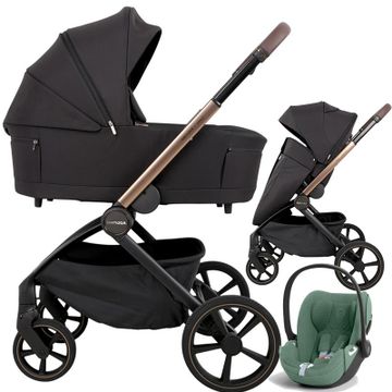 Adamex COMO wózek 3w1 + fotelik Cybex CLOUD T i-Size