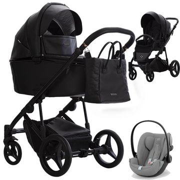 Bebetto LOREN PREMIUM CLASS wózek 3w1 + Cybex CLOUD G i-Size